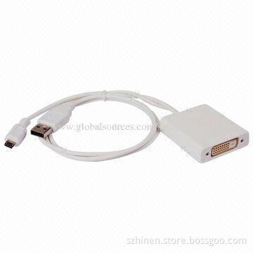 MHL to DVI Adapter with 25-75MHz Bandwidth